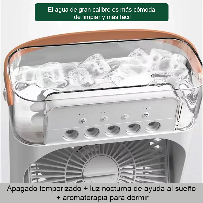 Ventilador portátil de aire acondicionado